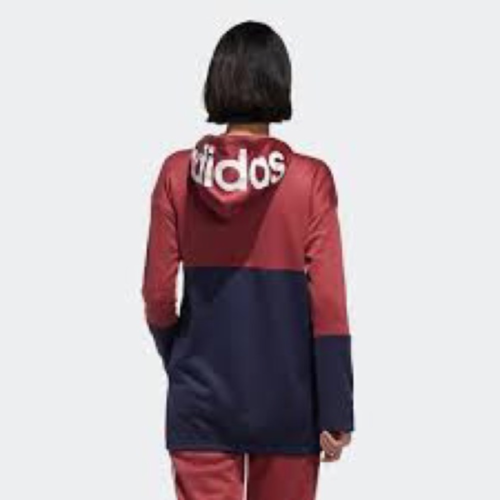Adidas New Authentic Loose Pullover Hoodie S or L - Picture 3 of 4